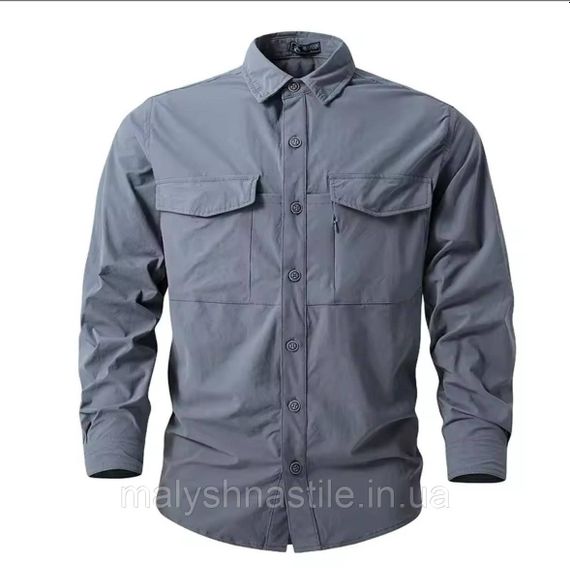 Літня чоловіча сорочка Outdoor Lite, Grey (сірий)
