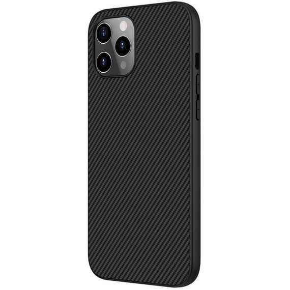 Карбонова накладка Nillkin Synthetic Fiber series для Apple iPhone 12 Pro/12 (6.1") | Зображення 3