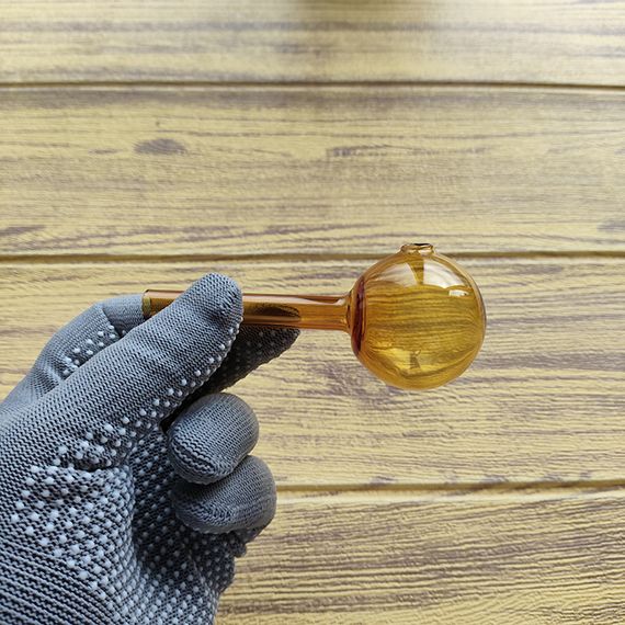 Стеклянная трубка Globe Oil Yellow | Зображення 1