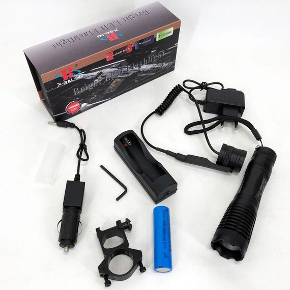 Військовий армійський ліхтар нашоломний Bailong, Ручний інспекційний ліхтар водозахищений TK-65 | Зображення 2