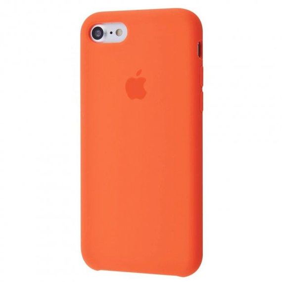 Чохол Silicone Case Full Cover для iPhone 7/iPhone 8/SE (2020) orange