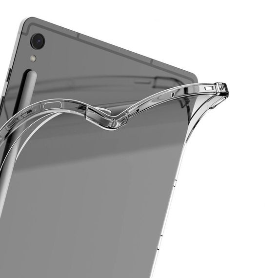 Силіконовий чохол бампер Primolux Silicone для планшета Samsung Galaxy Tab S9 (SM-X710 / SM-X716) 11" - Clear | Зображення 2