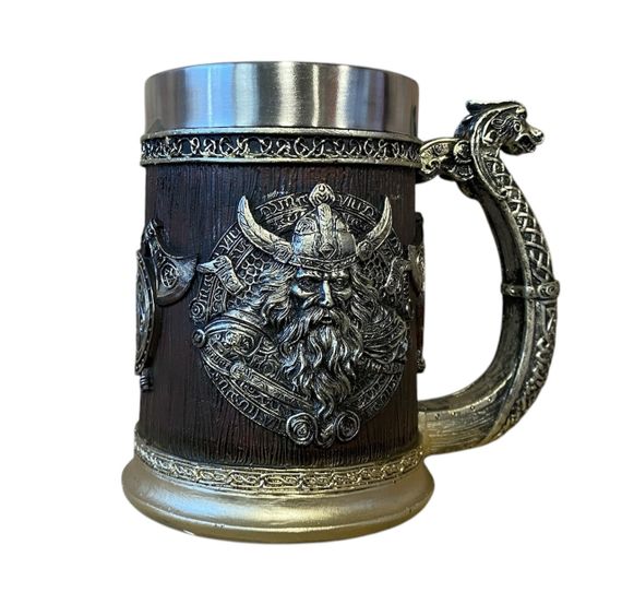 Чашка 3D Тор Рыцарь Драккар 500 мл | Зображення 3