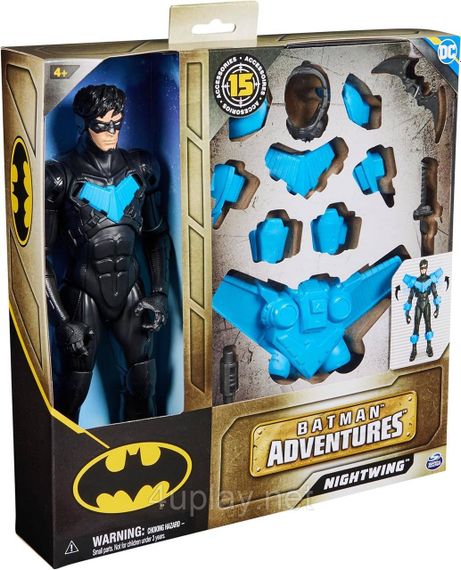 Оригінал DC Comics Batman Adventures Nightwing Бетмен 30 см ігрова фігурка Найтвінг з комплектом броні | Зображення 1