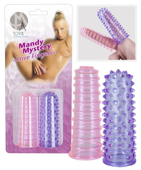 Насадки на палець - Mandy Mystery Love Fingers, 2 шт. Sex Aura