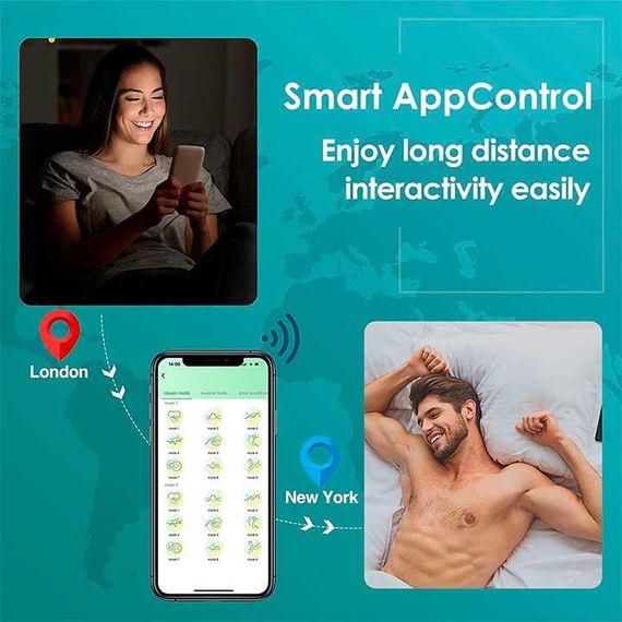 Смарт насадка - мастурбатор на пенис с вибрацией Love Spouse | Зображення 3