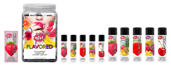 Їстівний лубрикант WET Flavored Aardbei Glijmiddel (Соковита полуниця) 89 мл | Зображення 1