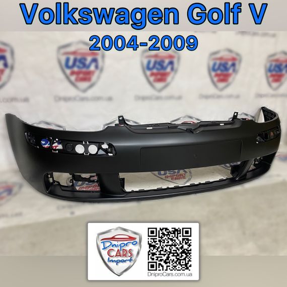 Volkswagen Golf V 2004-2009 бампер передній,1K0807217FGRU | Зображення 1