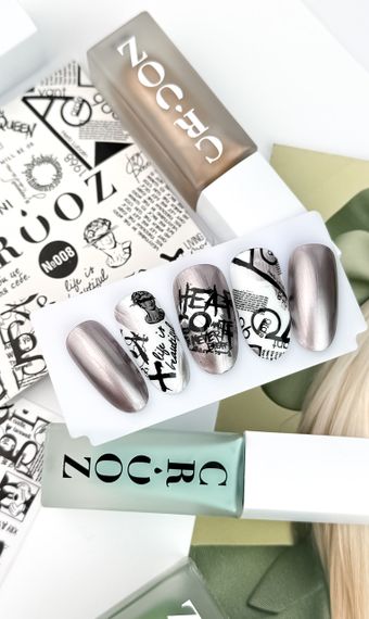 Пластина для стемпинга Crooz 08 (6 х 6см) | Зображення 2