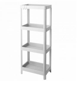 Полиця прямокутна білий Алеана