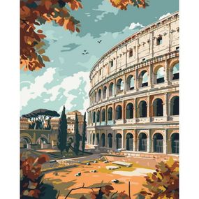 Картина по номерам "Колизей" 11069-AC 40x50 см
