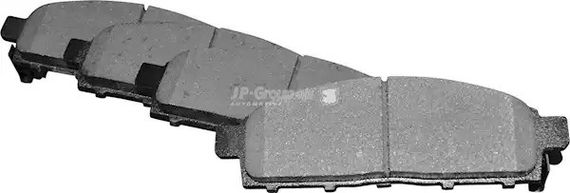 Колодки передні гальмівні Mitsubishi L200 05-15 (tokico), JP Group (3963600210) | Зображення 2