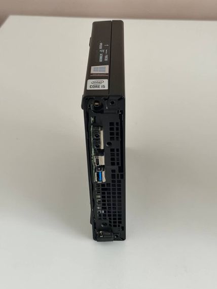 Неттоп Б-клас Dell OptiPlex 5080 Micro USFF / Intel Pentium Gold G6400T (2 (4) ядра по 3.4 GHz) / 8 GB DDR4 / 128 GB SSD / Intel UHD Graphics 610 / Блок питания / Windows 11 б/в | Зображення 1