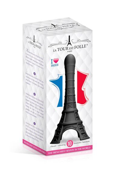 Вібратор La Tour Est Folle Paris Black Sex Aura | Зображення 1
