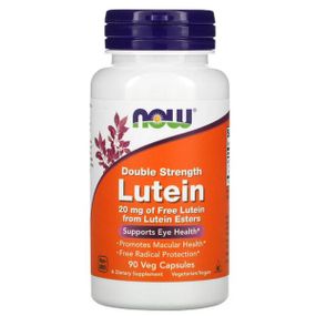 Лютеин NOW Lutein 20 mg 90 caps