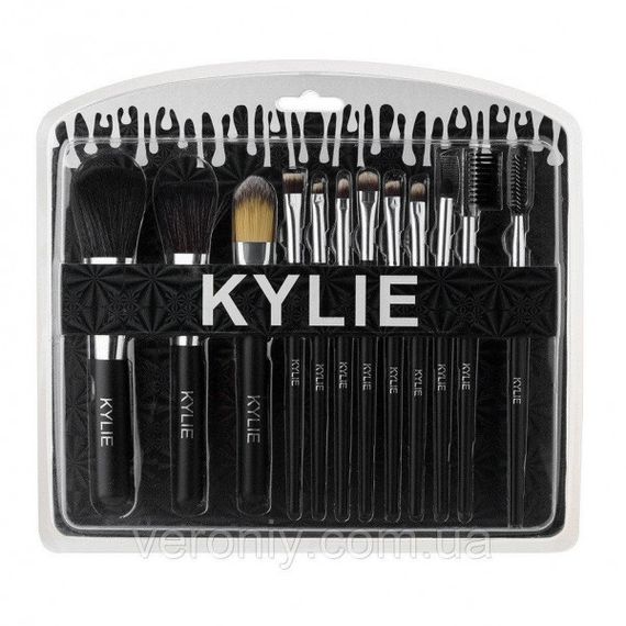 Набір пензлів для макіяжу Kylie XOXO 12 шт.