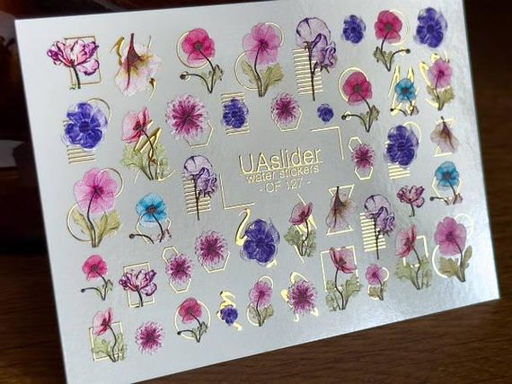 Фольгированый слайдер UAslider CF 127 на водяной основе (7x10см) | Зображення 4