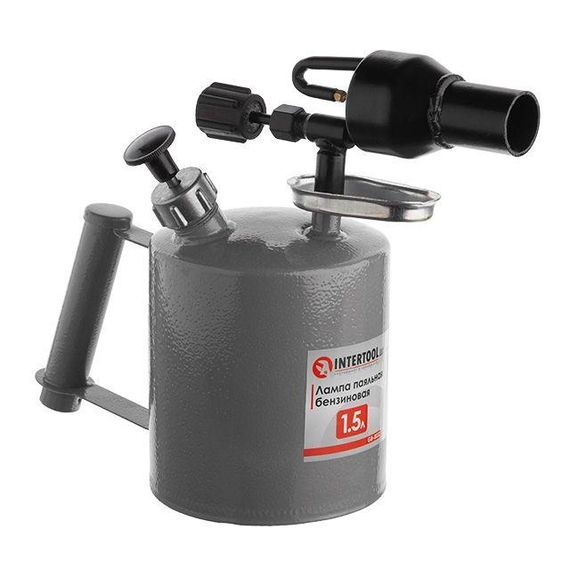 Лампа паяльна бензинова 1.5 л INTERTOOL GB-00321 | Зображення 1