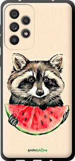 Чохол на Samsung Galaxy A73 A736B Єнотик з кавуном "4605b-2586-2448"
