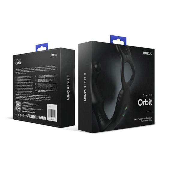 Стимулятор простати Nexus SIMUL8 Orbit Edition з ерекційним кільцем | Зображення 5