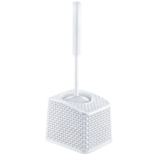 Йоржик для унітазу білий Honeycomb ELIF