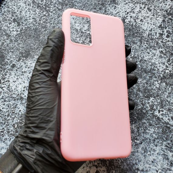 Чохол Candy Silicone для Oppo Reno 7 колір Рожевий | Зображення 1