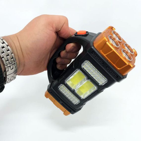 Фонарик аккумуляторный кемпинговый HB-2678 25W+2COB / Кемпинговый светильник / Фонарь NR-816 для кемпинга | Зображення 6