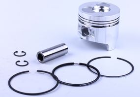 Поршень 78 мм STD  178F острый конус форкамеры, 8 единиц