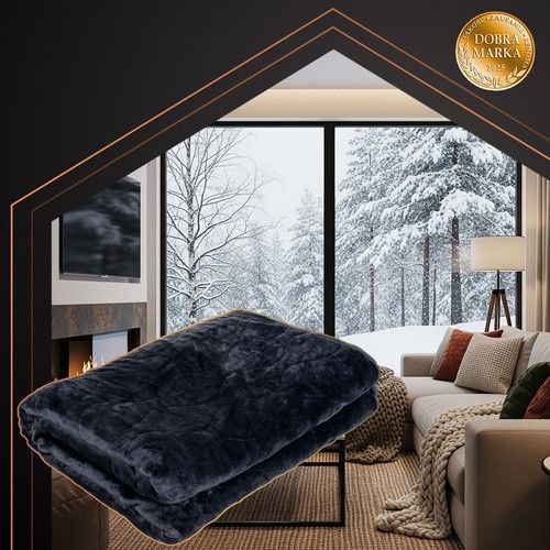 Електроковдра з підігрівом RUHHY 180×130 см, 6 режимів, чорна | Зображення 3