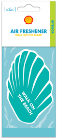 Ароматизатор повітря салону авто Shell Airfreshener walk on the beach