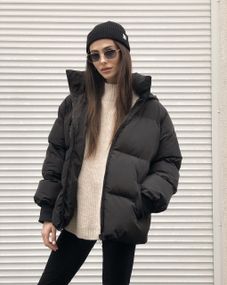 Пуховик Puffer черный