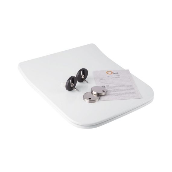 Сидіння для унітазу Qtap Cover з мікроліфтом Slim QT0599SC2170W | Зображення 4