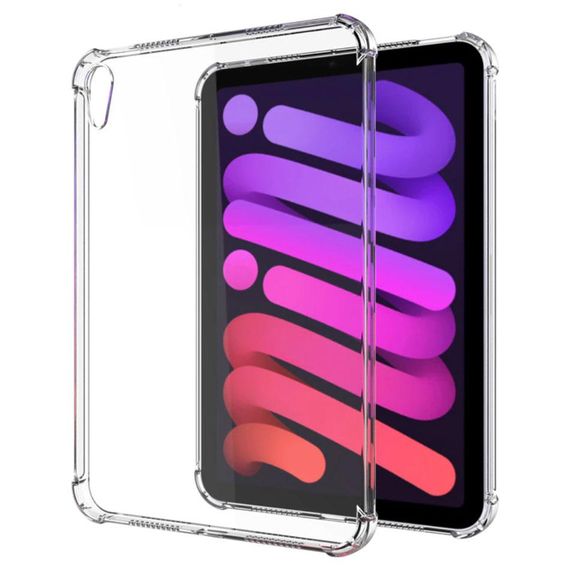Силиконовый чехол бампер Primolux Silicone для планшета Apple iPad Mini 6 / Apple iPad Mini 7 - Clear | Зображення 1
