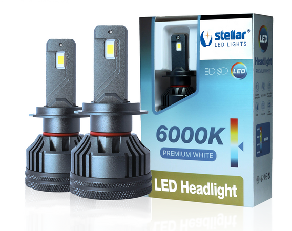 LED автолампи H7 STELLAR M65 Pro 65W 6000K 12–30V CANBUS EMC (комплект 2 шт.) | Зображення 2