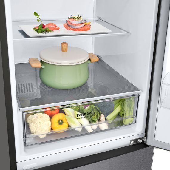 LG Холодильник з нижньою морозильною камерою GW-B509CLZM (GW-B509CLZM) | Зображення 7