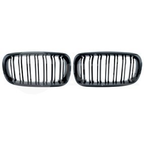Решетки радиатора компл. BMW X5 F15 13-18 (глянц. чёрн. двойные), AutoTechteile, 700 0334, 700 0312