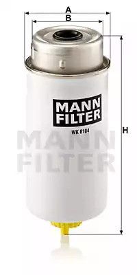 Фільтр паливний FORD, MANN-FILTER (WK8104)