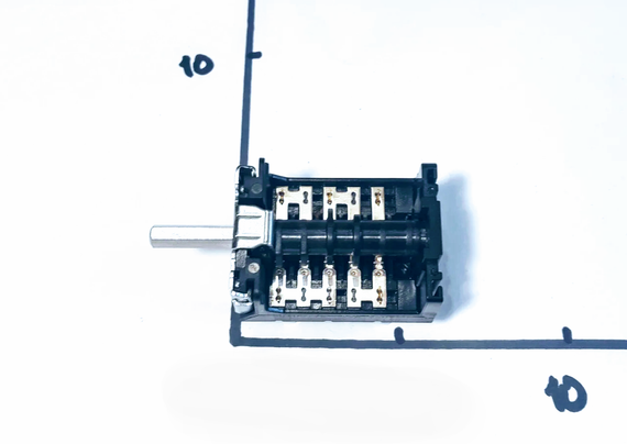 Переключатель четырехпозиционный ПМ 84 05 11 Gottak (Испания) | Зображення 1