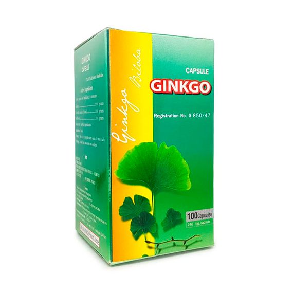 Гинкго Билоба Kongka Herb Ginkgo Biloba 100 Caps | Зображення 1