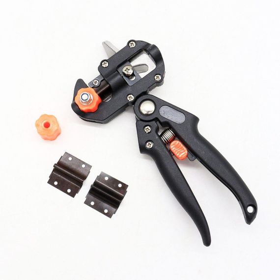 Секатор щеплювальний для гілок 3-10 мм, з 3 ножами / Садовий секатор для обрізання та щеплення дерев | Зображення 9