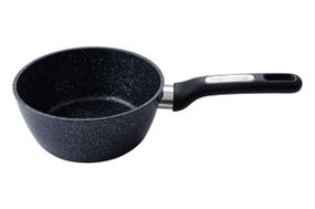 Ковш антипригарный Kamille - 180 мм x 1,8 л Ilag Black Marble (5380MR)