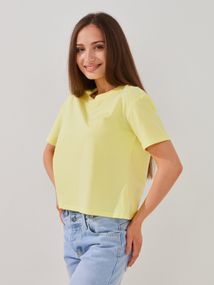 Футболка з принтом жіноча GENUA 810 M Жовтий shop (2000999512261)
