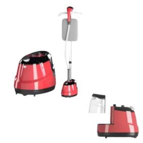 Відпарювач стаціонарний вертикальний із стійкою для одягу Gold Diamond ТК00089 Червоний