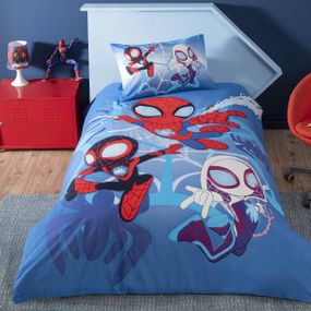 Постільна білизна TAC Disney 160×220 см Spidey And Friends