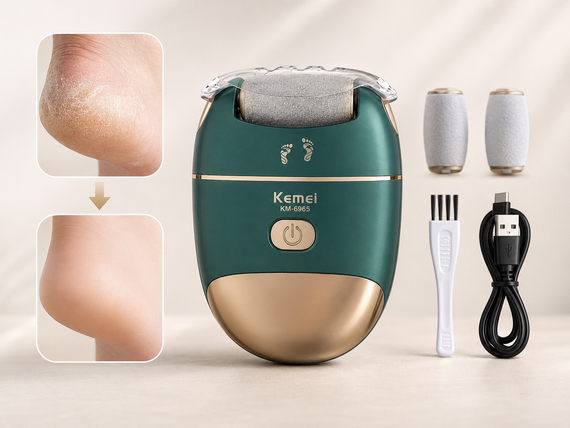 Електрична пемза для ніг Kemei KM-6865 | Зображення 2