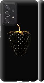 Чохол на Samsung Galaxy A52 Чорна полуниця "3585m-2251-24368"