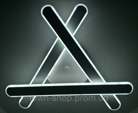 Светодиодная потолочная LED люстра 6206/3-wh Белый 10х51х51 см.