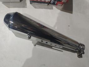 Глушитель (тюнинг)   510*96mm   (нержавейка, сопло, хром, прямоток)   118