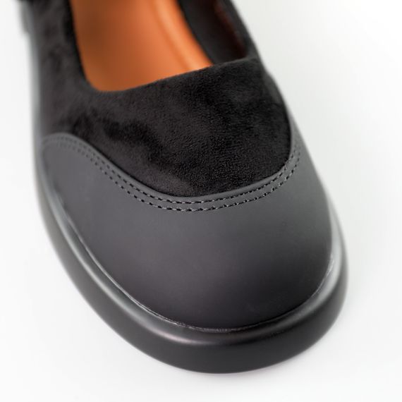 Туфлі жіночі 591452 Чорні 36 37 38 39 40 | Зображення 3