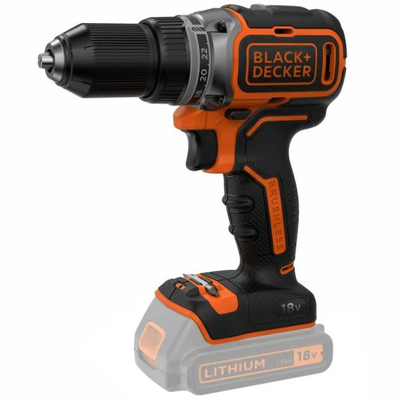 Акумуляторний дриль-шурупокрут Black&Decker без АКБ та ЗП BL186N